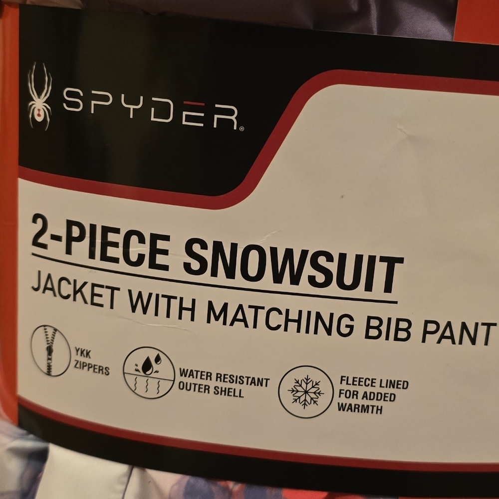 Spyder Kids' 2-piece Snowsuit, Nwt - Picture 3 of 3